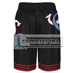 Pantalone Philadelphia 76ers Mitchell & Ness Big Face Negro